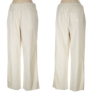 Faherty Organic Cotton Blend Cream Pants Size Large